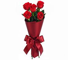 Букет 5 Красных роз Эдлесс Лав в Коммунаре Курской области