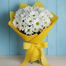 Букет цветов из:  Хризантемы #REPLACE_PRED# Коммунаре Курской области