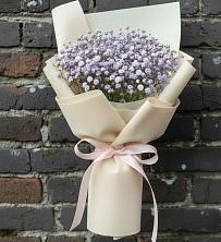 Букет цветов из:  Гипсофила в Коммунаре Курской области