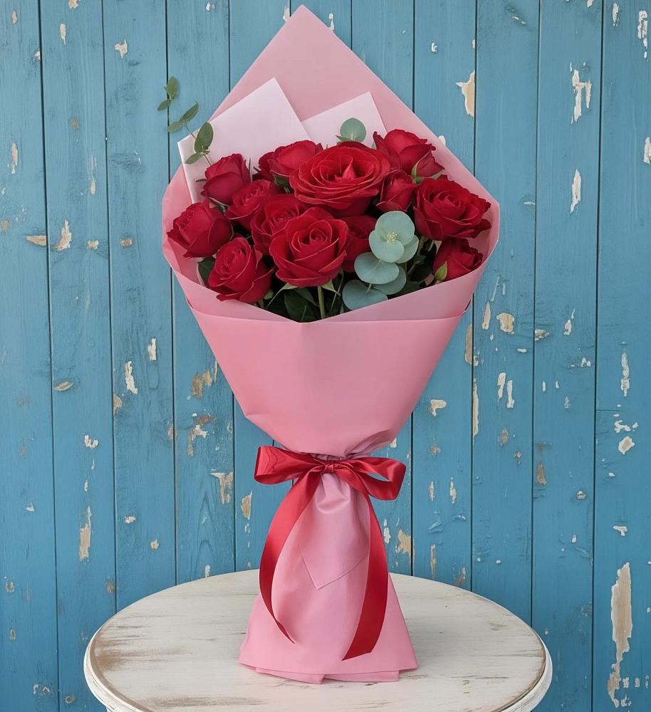 Букет цветов из: Розы в Коммунаре Курской области