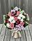 Букет цветов из: Альстромерии, Гвоздики, Розы и Хризантемы в Коммунаре Курской области