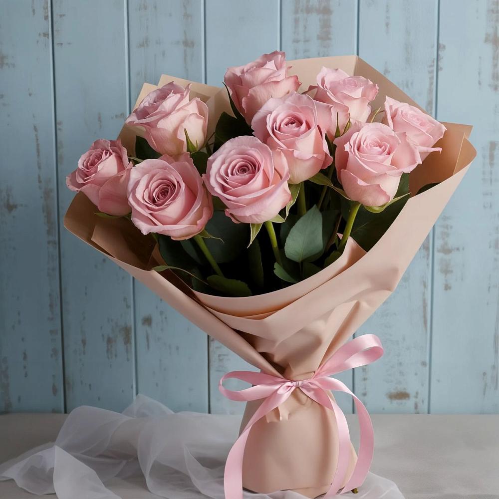 Букет цветов из: Розы в Коммунаре Курской области