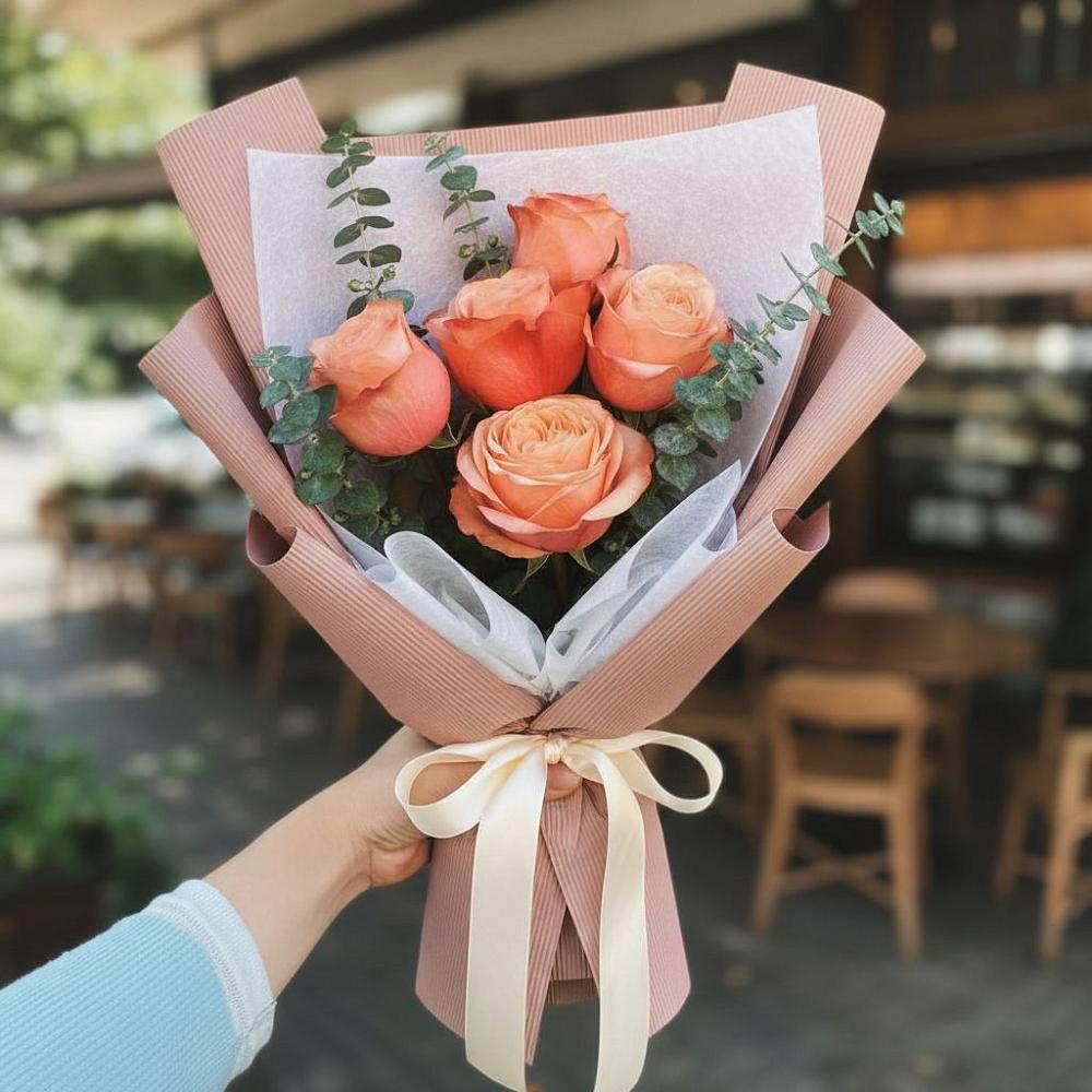 Букет цветов из: Розы в Коммунаре Курской области