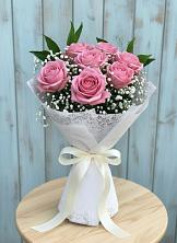 Букет цветов из:  Розы в Коммунаре Курской области