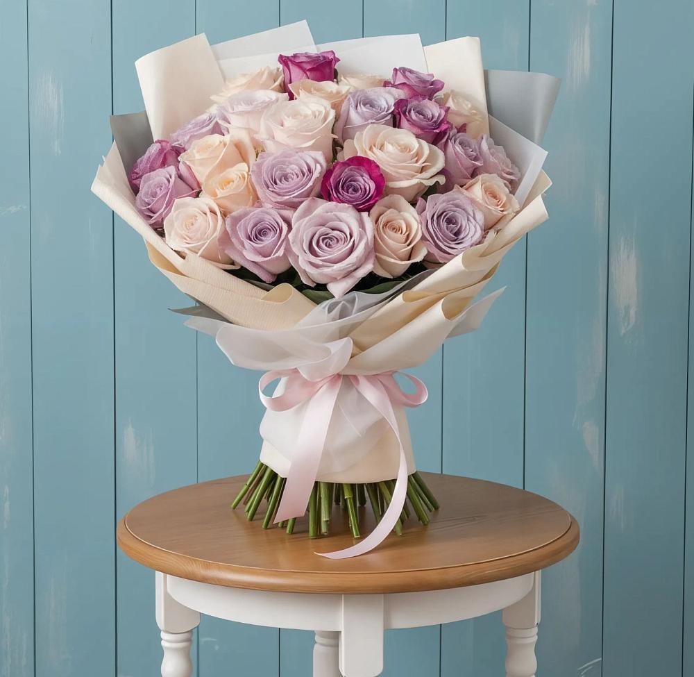 Букет цветов из: Розы в Коммунаре Курской области