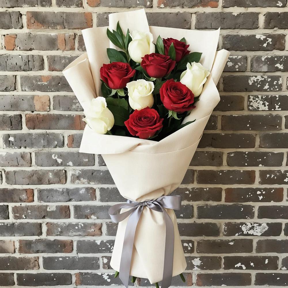 Букет цветов из: Розы в Коммунаре Курской области