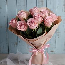 Букет цветов из:  Розы в Коммунаре Курской области