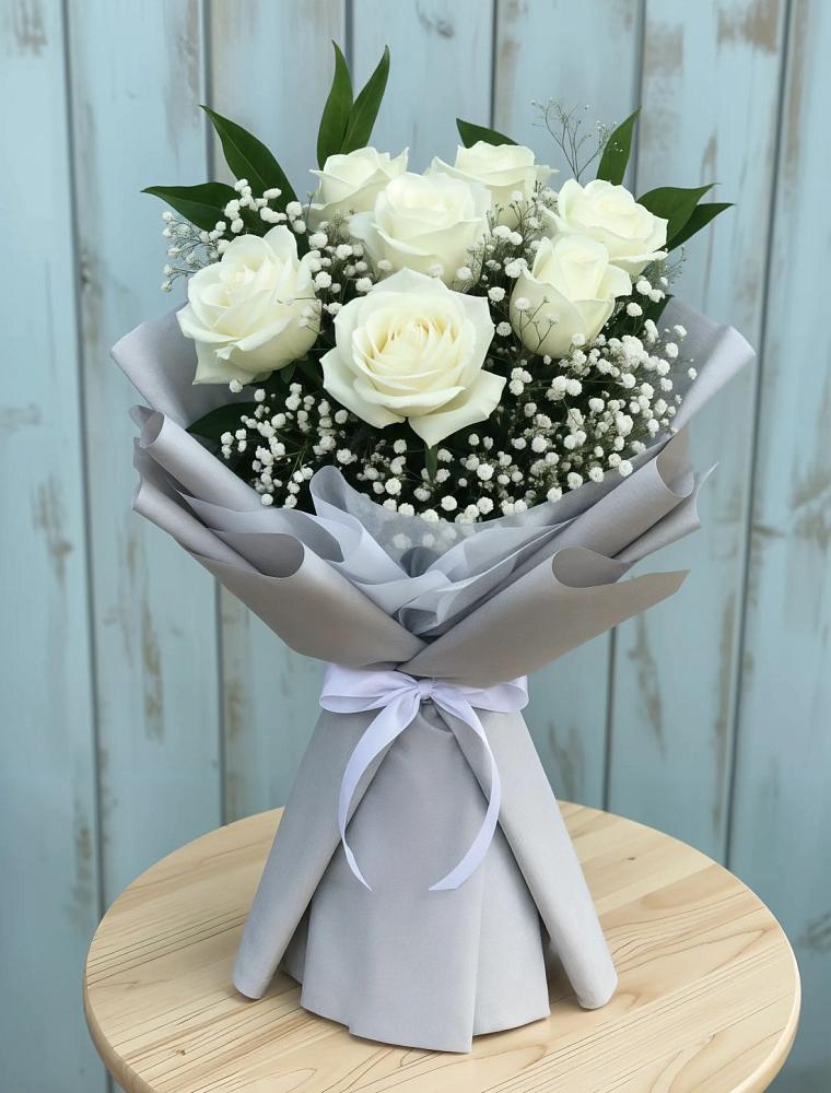 Букет цветов из: Розы в Коммунаре Курской области