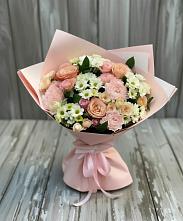 Букет цветов из:  Гвоздики, Розы и Хризантемы #REPLACE_PRED# Коммунаре Курской области