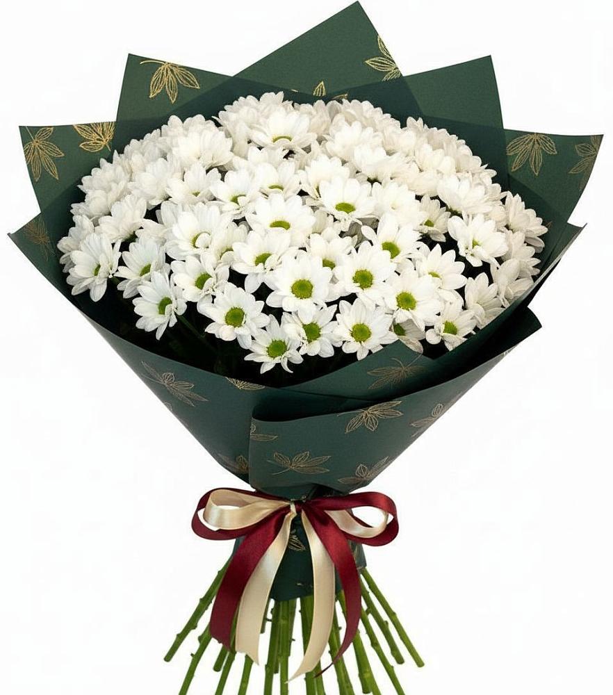 Букет цветов из: Хризантемы в Коммунаре Курской области
