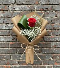 Букет цветов из:  Розы в Коммунаре Курской области