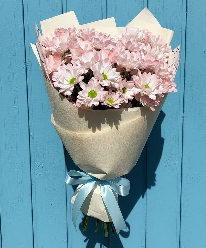 Букет цветов из: Хризантемы в Коммунаре Курской области