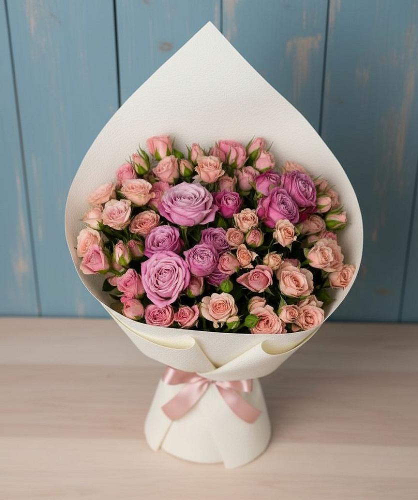 Букет цветов из: Розы в Коммунаре Курской области