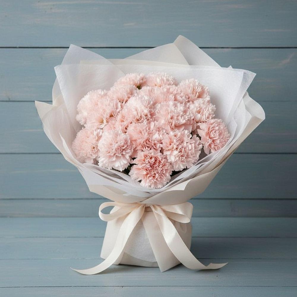 Букет цветов из: Гвоздики в Коммунаре Курской области