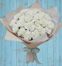 Букет цветов из:  Гвоздики в Коммунаре Курской области
